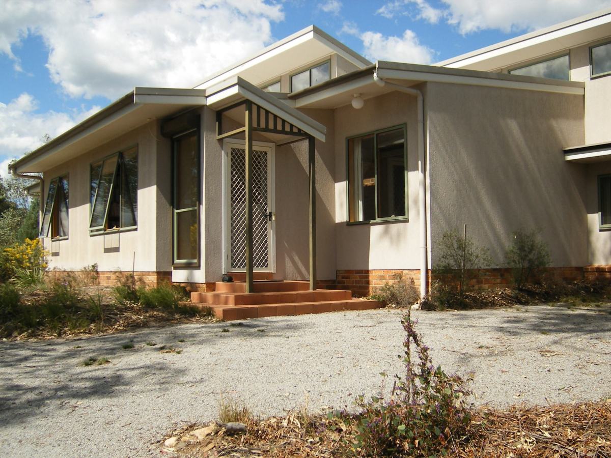 Solar-Passive House from the NW