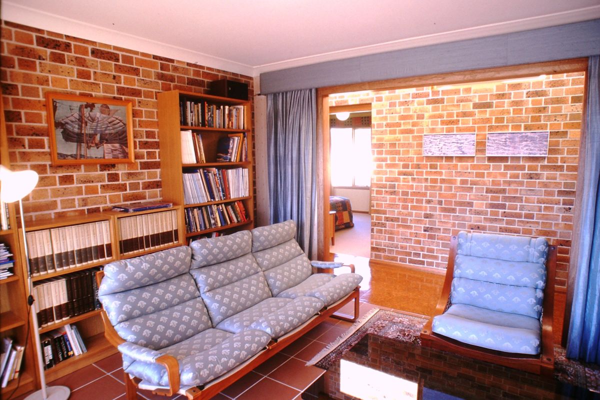 Lounge and hallway, view SE