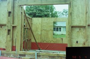 Wall frames downstairs