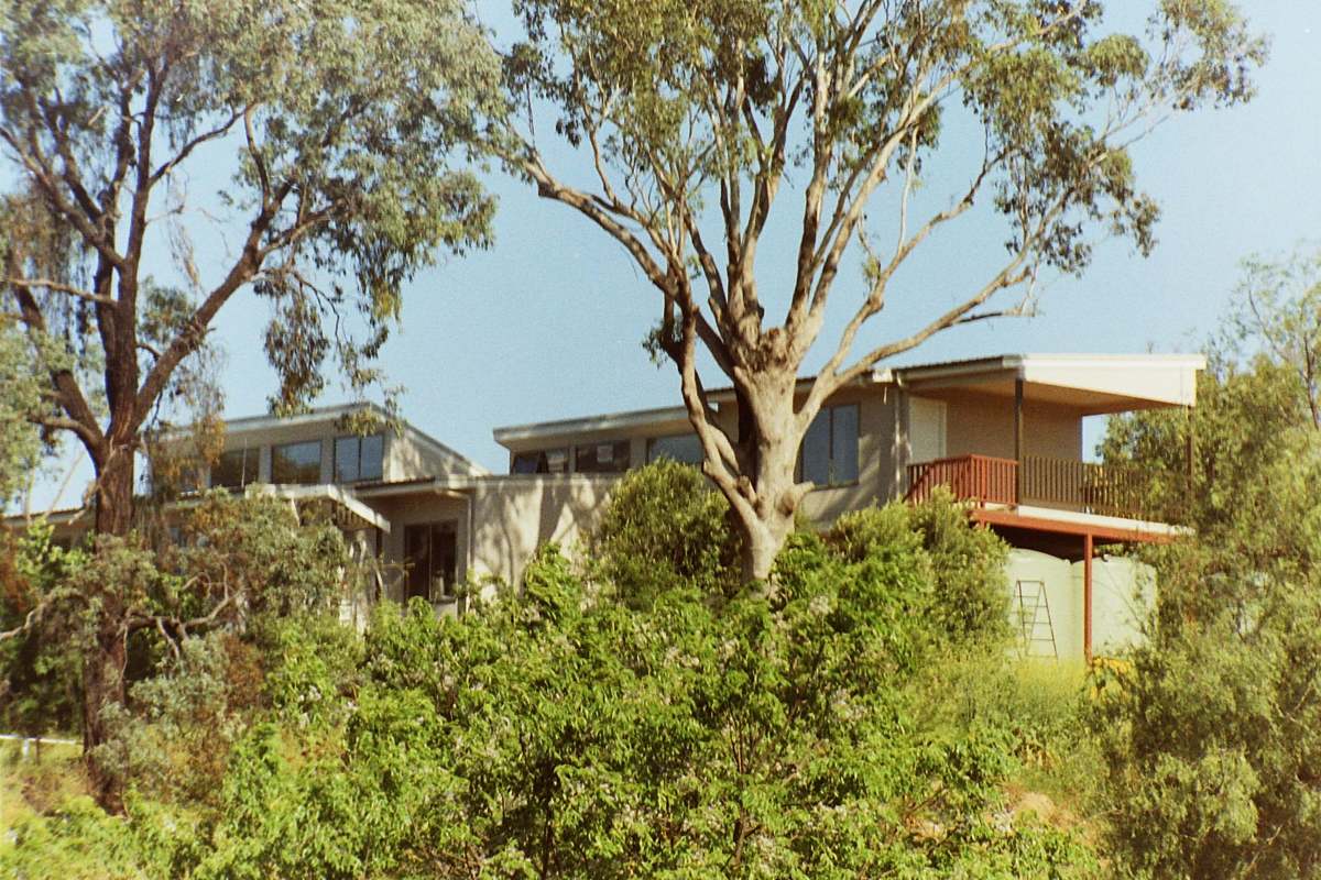 Finished house from the north-west