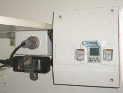 Photo of a programmable time clock