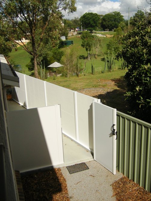 Photo of a small courtyard