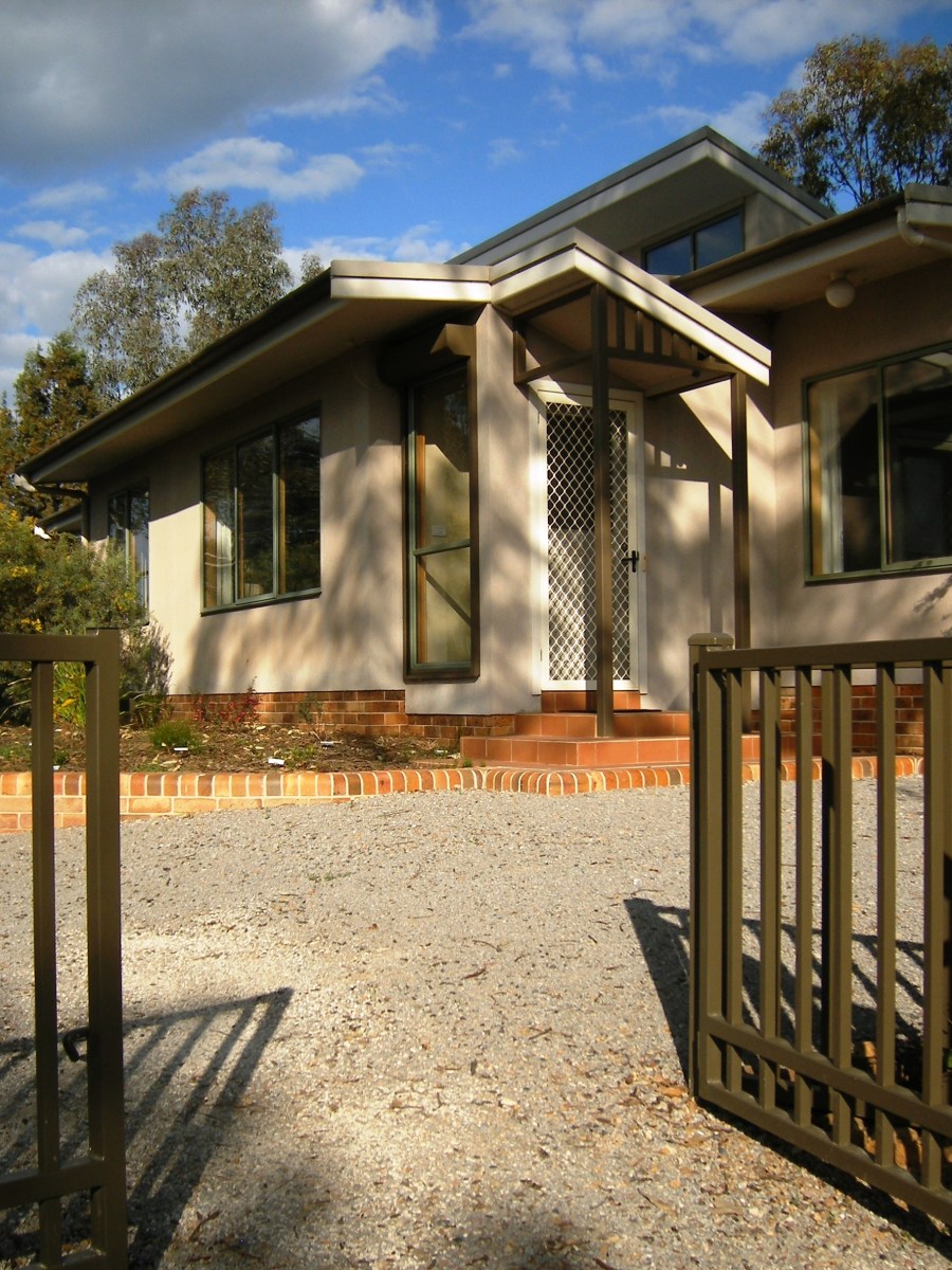 View of the house from the north-west