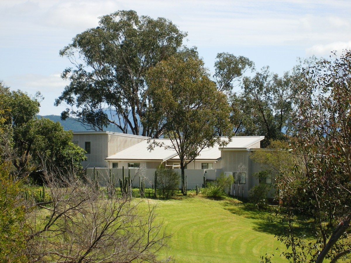 View of the house from the south-east.