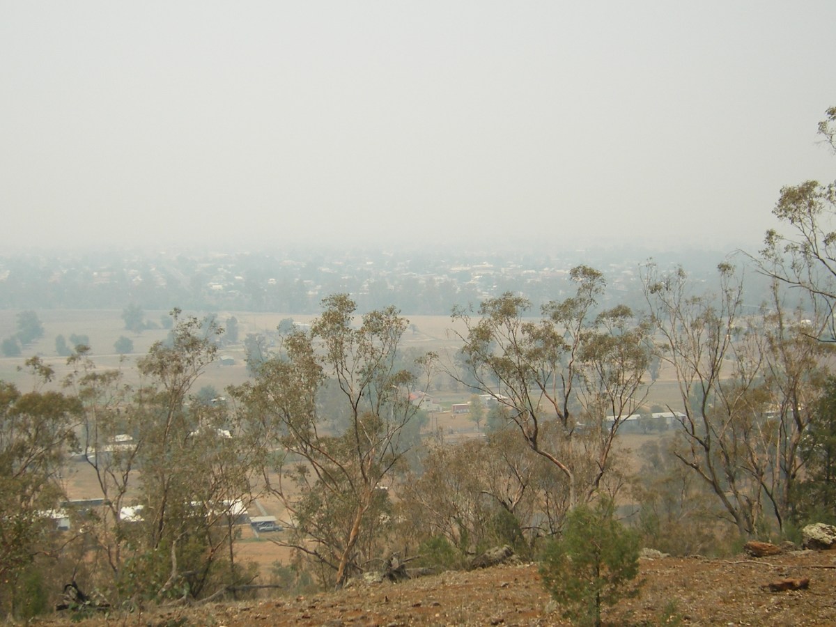 Bushfire smoke